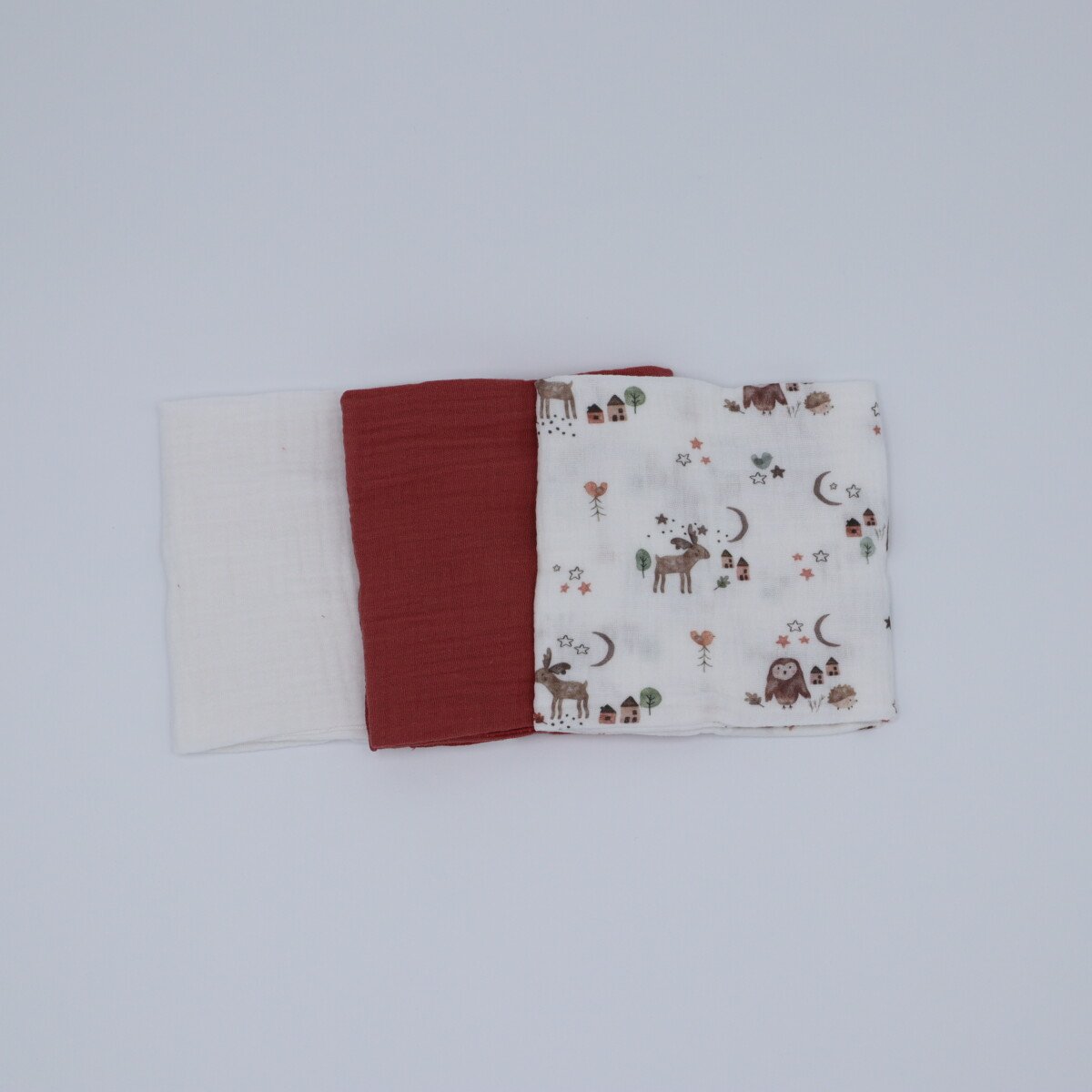 Pack 3 Muselinas Cuento de Navidad