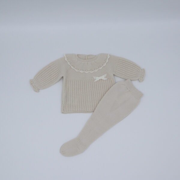 Conjunto Punto Polaina  Lazo